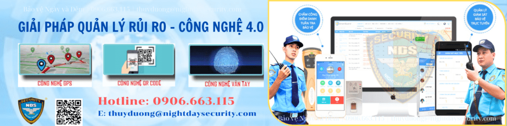 giải pháp an ninh toàn diện kết hợp giữa nhân viên bảo vệ và công nghệ