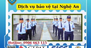 dịch vụ bảo vệ tại Nghệ An